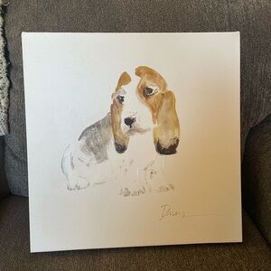Bassett Hound Canvas print